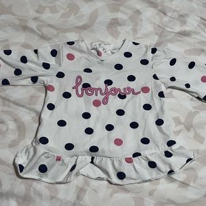 🌻3/25$ Mayoral baby girl Bonjour top - 4/6 months